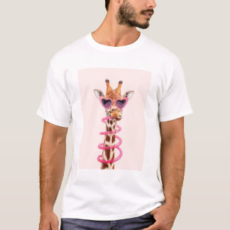 Camiseta girafa