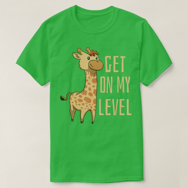 Camiseta Girafa - 4 (Frente do Design)