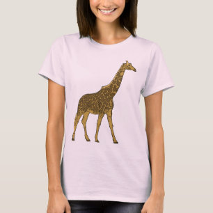 Camiseta Girafa adorável
