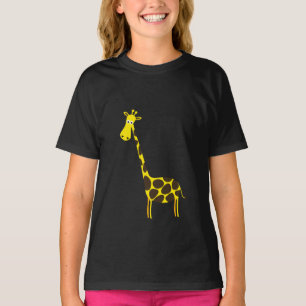 Camiseta Girafa Amarela