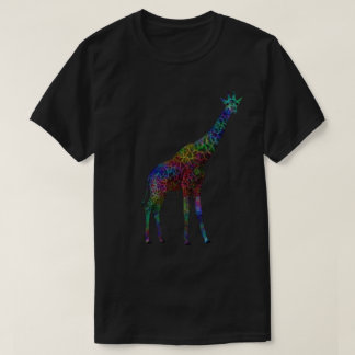 Camiseta Girafa colorido