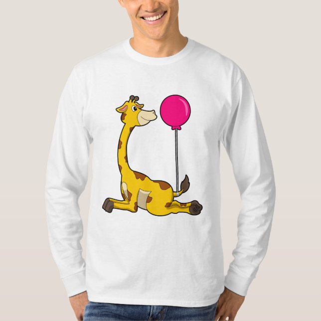 Camiseta Girafa com Balão (Frente)