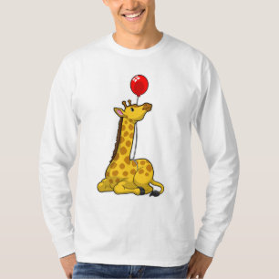 Camiseta Girafa com Balão