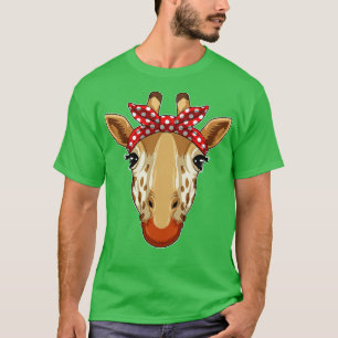 Camiseta Girafa com Bandana