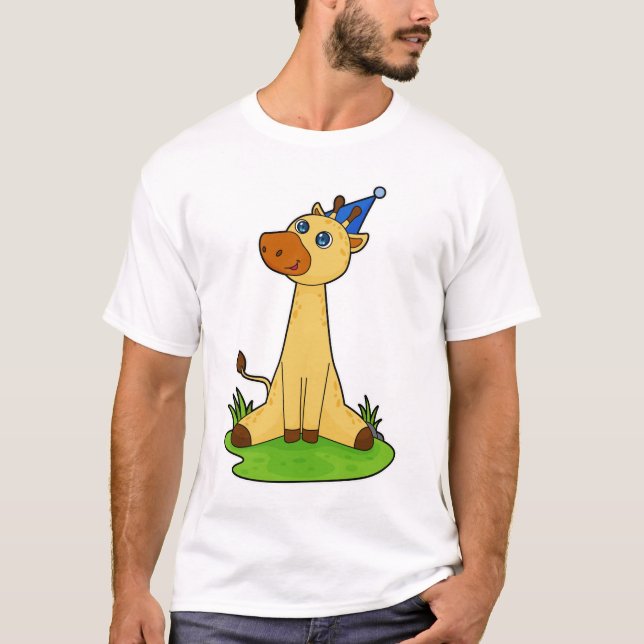 Camiseta Girafa com chapéu do Partido (Frente)
