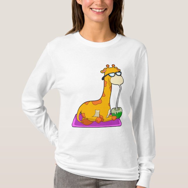 Camiseta Girafa com coco (Frente)