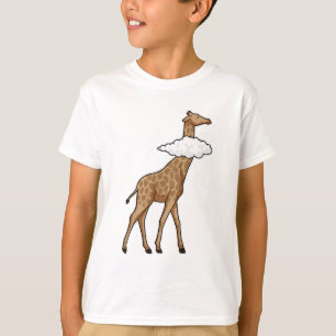 Camiseta Girafa com Nuvem