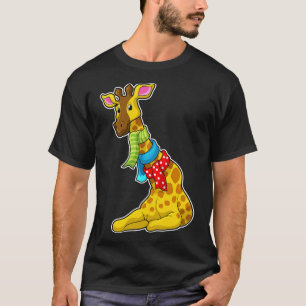 Camiseta Girafa com Scarf