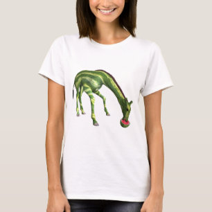 Camiseta Girafa comendo melancia