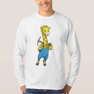 Camiseta Girafa como menor com picaxe