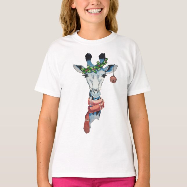 Camiseta Girafa da neve (Frente)