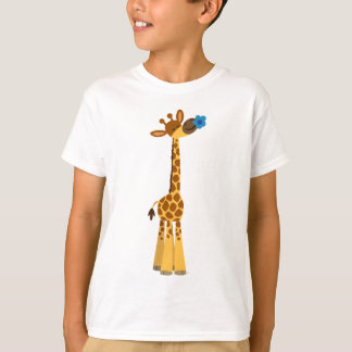 Camiseta Girafa de Boca e Flor, Camisa-T
