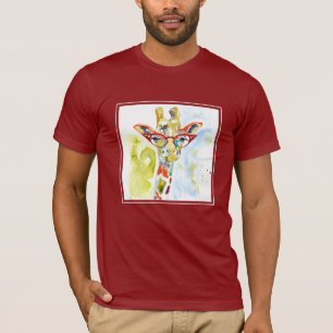 Camiseta Girafa de Calças Inteligentes