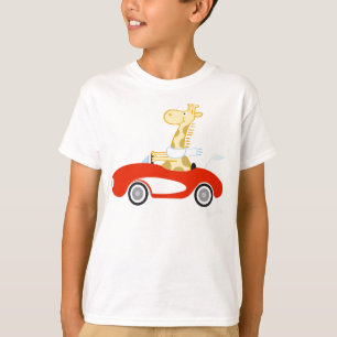 Camiseta Girafa de cruzamento