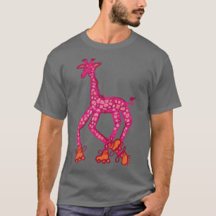 Camiseta Girafa de patinação