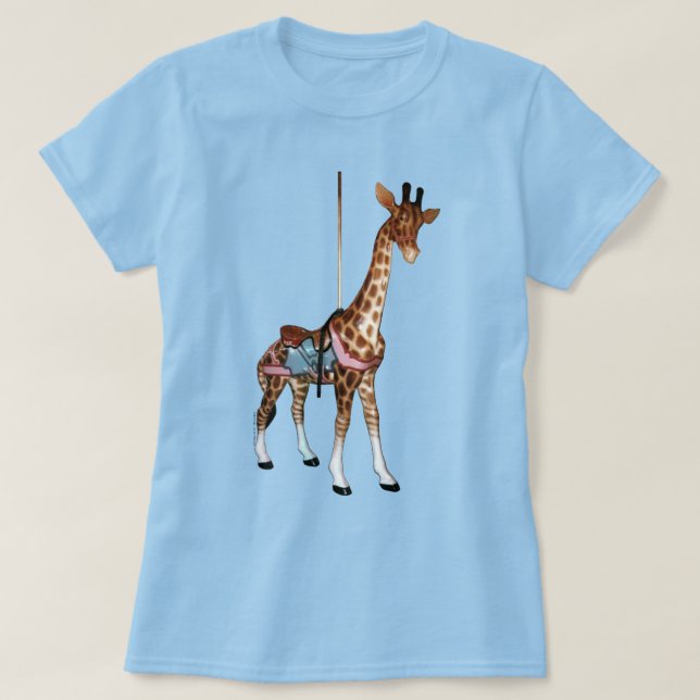 Camiseta Girafa do eco do vale (Frente do Design)