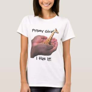 Camiseta Girafa do pigmeu