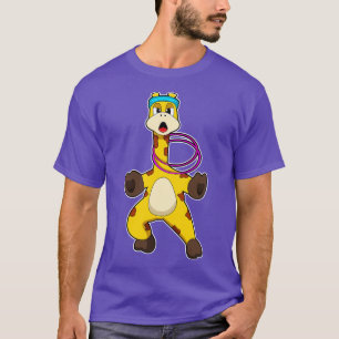 Camiseta Girafa em Malhação com anel Swing