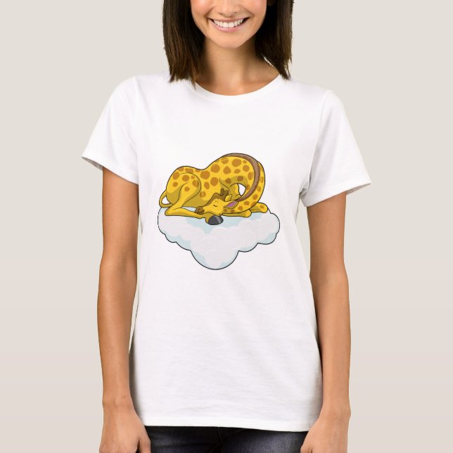 Camiseta Girafa em Nuvens (Frente)