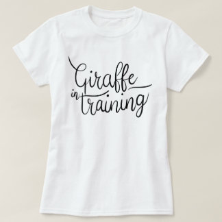 Camiseta Girafa em T-shirt para treino
