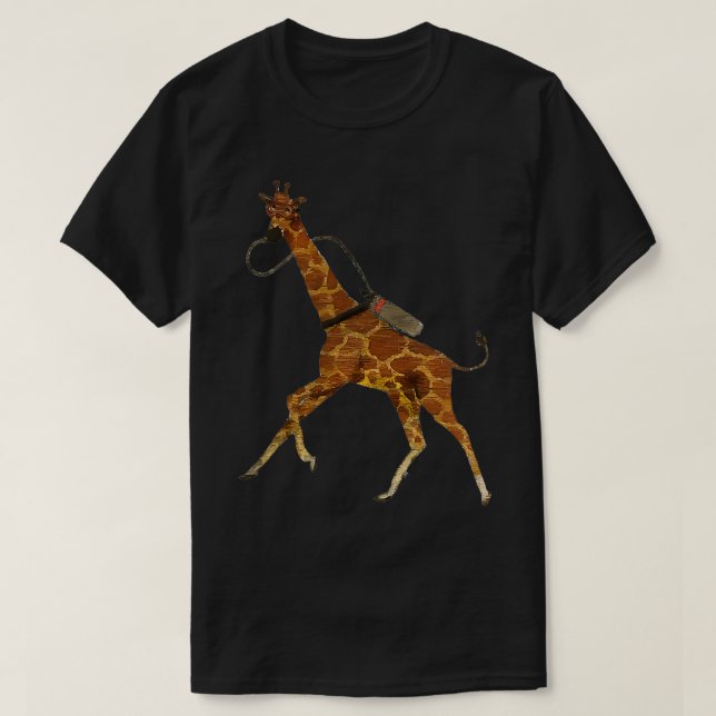 Camiseta Girafa Engraçada Adora Giraffe Giraffe (Frente do Design)