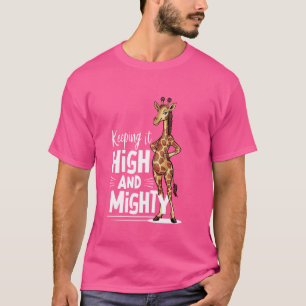 Camiseta Girafa Lover ama Girafas Engraçadas Bossy Manag