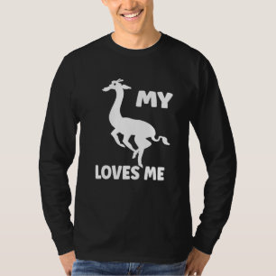 Camiseta Girafa Minha Tia Me Ama pelo Sobrinho e Sobrin