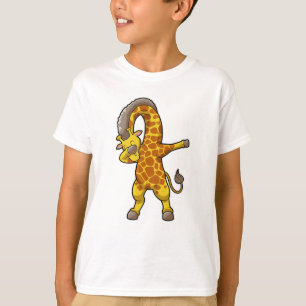 Camiseta Girafa no Dab de Dança Hip Hop