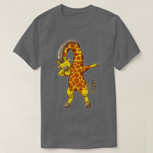 Camiseta Girafa No Dance Dance Dab Hip Hop (Frente do Design)