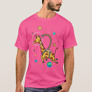 Camiseta Girafa no espaço Girafa