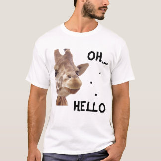Camiseta Girafa. Oh… Olá!