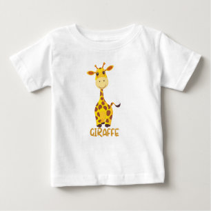 Camiseta Girafa para crianças