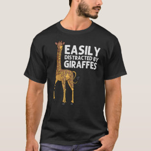 Camiseta Girafa Para Homens Crianças Jovens Girafa 3