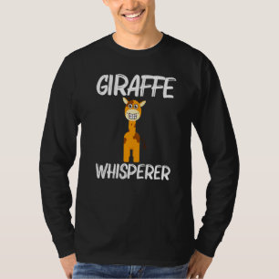 Camiseta Girafa Para Homens Mulheres Safari Vida Selvagem A