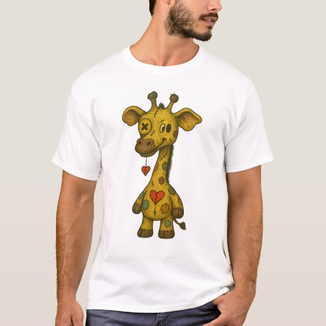 Camiseta Girafa Voodoo – Alturas do Coração (Frente)