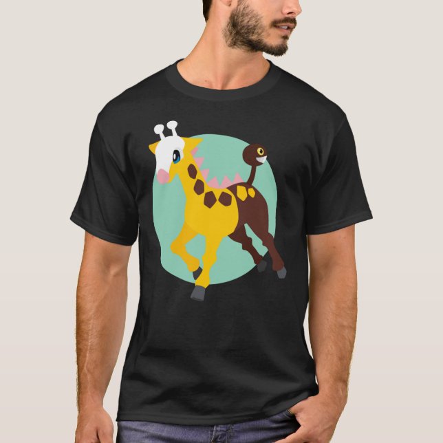 Camiseta Girafarig - segundo Gen-T-Shirt Essencial (Frente)