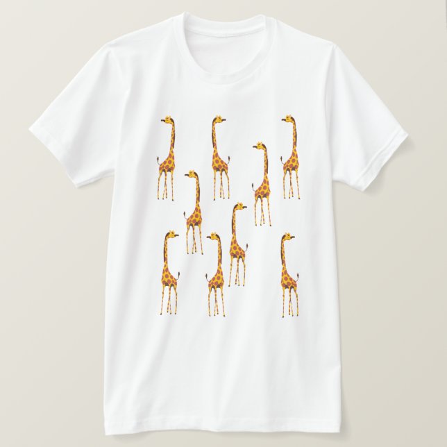 Camiseta Girafas (Frente do Design)