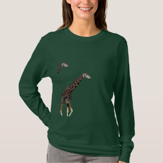 Camiseta girafas