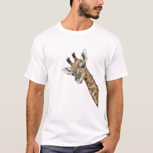 Camiseta Girafas Adoram Girafas Girafa Amantes Para Crianç