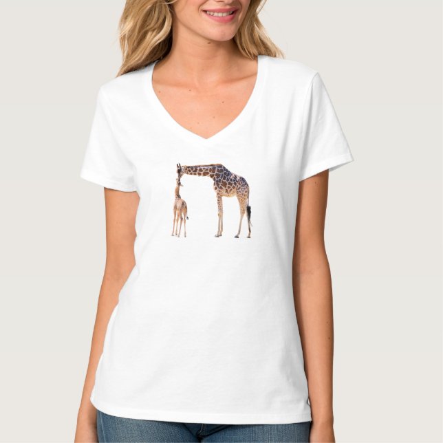 Camiseta Girafas Africanas (Frente)