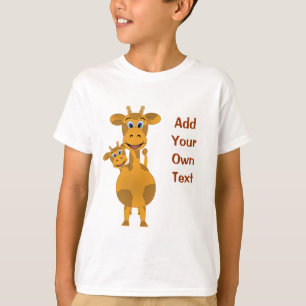 Camiseta Girafas Bonitas Personalizam