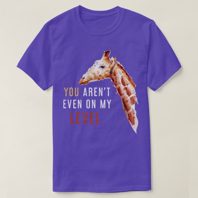 Camiseta Girafas Funny Giraffe (Frente do Design)