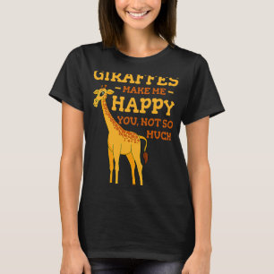 Camiseta Girafas me fazem feliz Safari Souvenir África selv