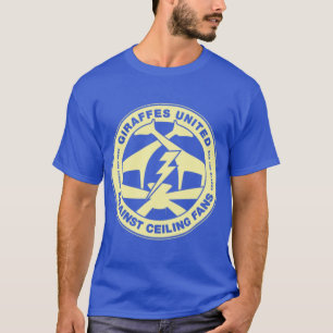 Camiseta Girafas unidas contra amiga de ventiladores de tet