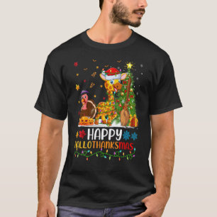 Camiseta Giraffe Animal Happy Giraffe Hellothanksmas