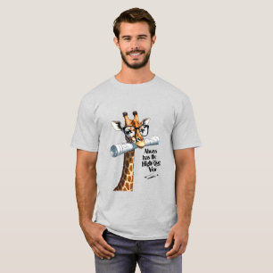 Camiseta Giraffe Architect Tee - Tem a Visão Alta
