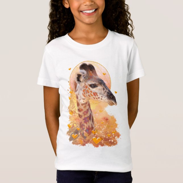 Camiseta Giraffe Baby "WHEN WE WERE YOUNG" (Frente)