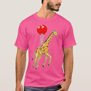 Camiseta Giraffe Balloon