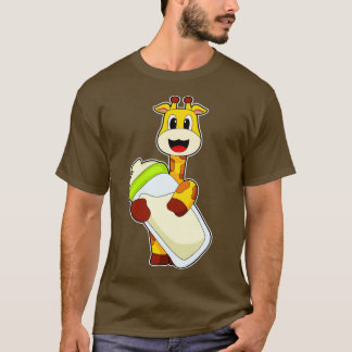 Camiseta Giraffe Bebê Leite