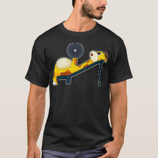 Camiseta Giraffe Bodybuilding Dumbbell
